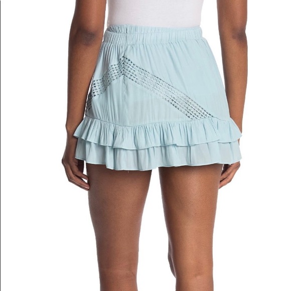 NWT, 💠Ramy Brook💠 Linus Cutout Layered Mini Skirt, Size Small - Picture 3 of 4